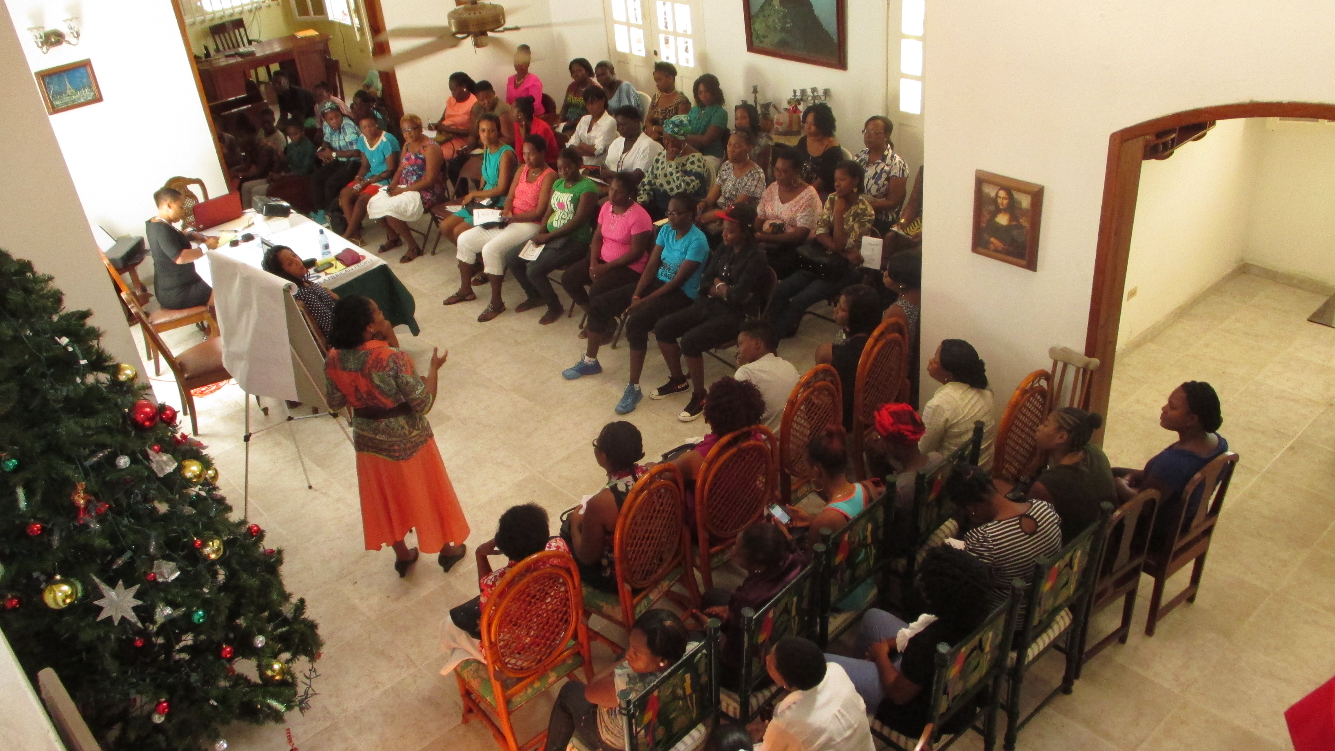 Atelier presentation HOPE au Cap-haitien